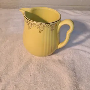 Halls superior quality kitchenware yellow pitcher