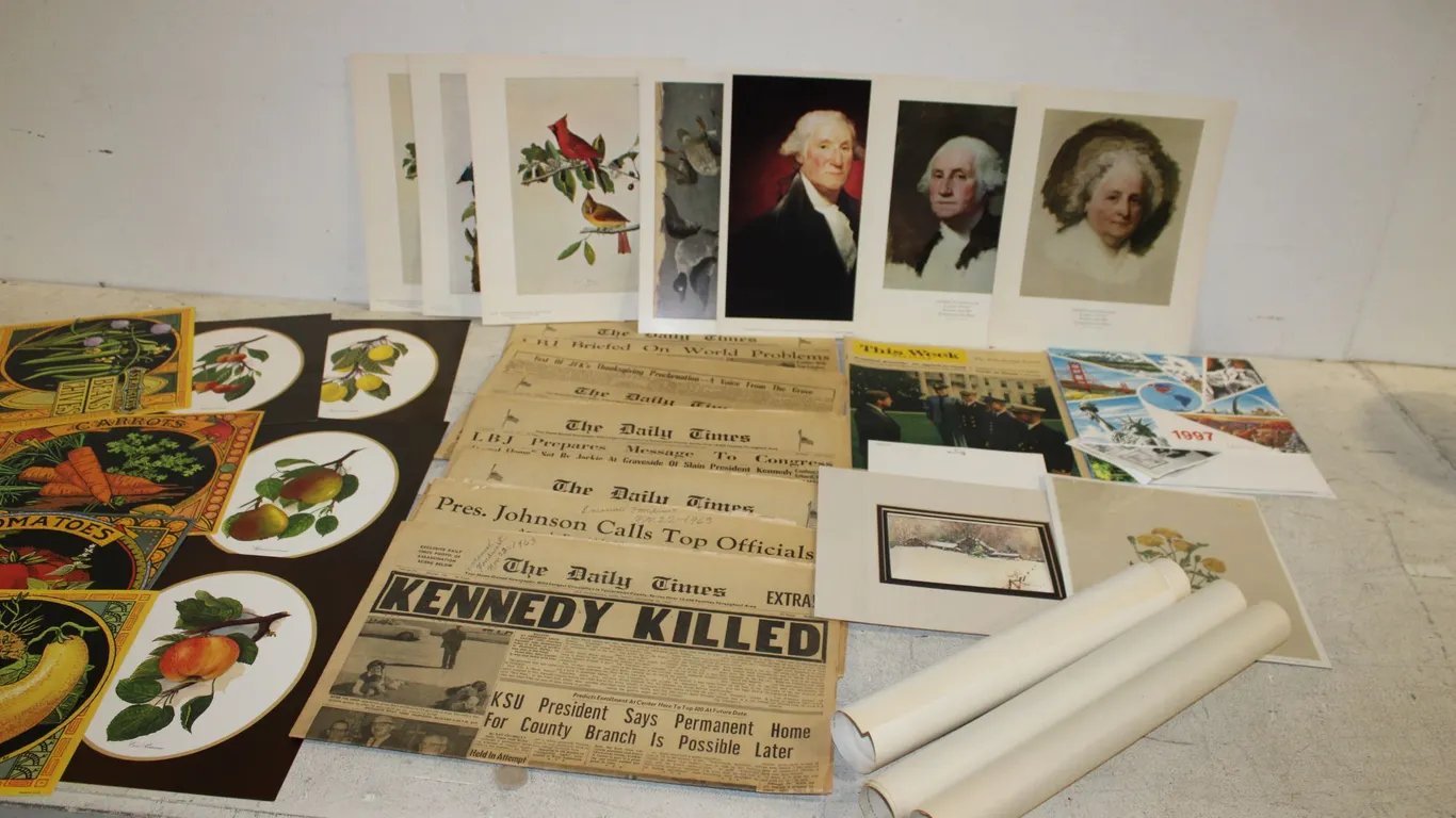 Historical Newspapers & Art Prints