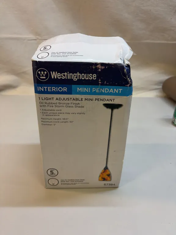 Westinghouse Mini Pendant Light