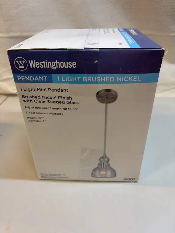 Westinghouse Mini Pendant Light