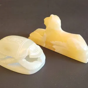 Hand-Carved Egyptian Paperweights/Figures