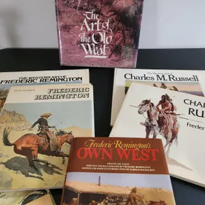 Old West Art Books - Remington & Russell
