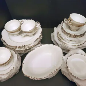 Heinrich & Co. Bavarian Bone China - Svc. For 8 +2 (50pcs) - ELEGANT!