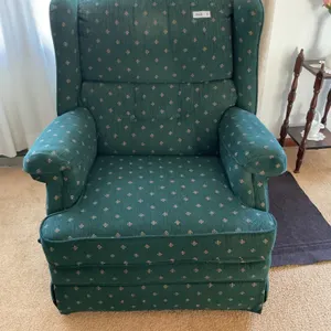 Green recliner