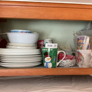 Cups, plates