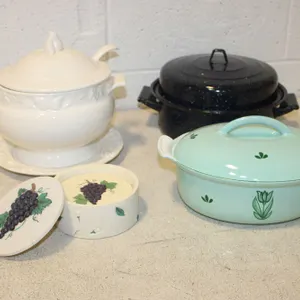 Covered Casseroles & Tureen