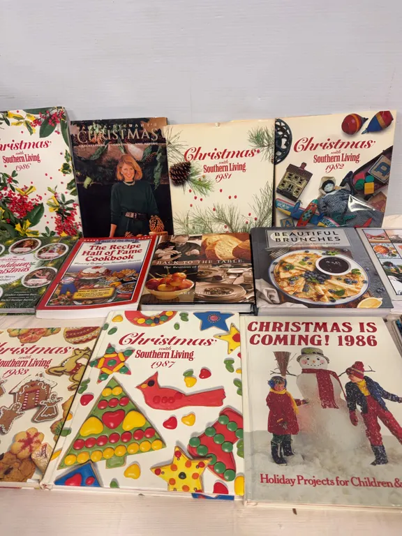 Vintage & Contemporary Cookbooks, Martha Stewart & Southern Living