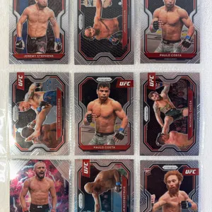 UFC Panini Prizm Cards in Sleeve