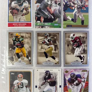 Pro Football Cards in Sleeve
