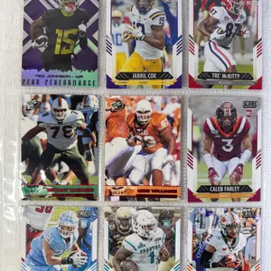 College Football Cards in Sleeve