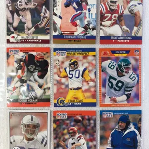 NFL Football Cards in Sleeve
