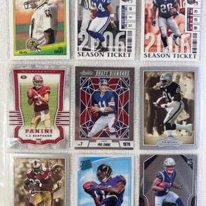 NFL Football Cards in Sleeve