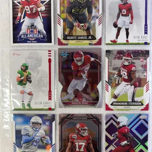 College Football Cards in Sleeve