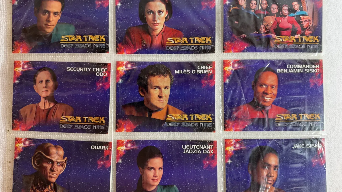 Star Trek Deep Space Nine Cards in Sleeve
