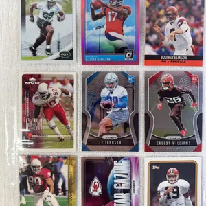 NFL Football Cards in Sleeve
