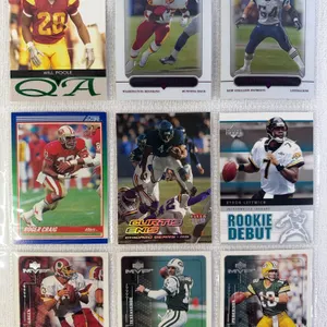 NFL Football Cards in Sleeve