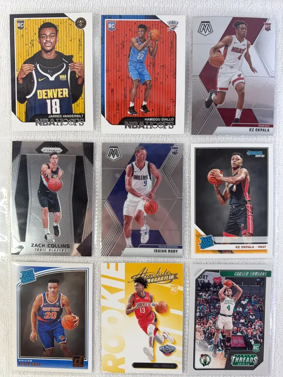 NBA Basketball Cards in Sleeve