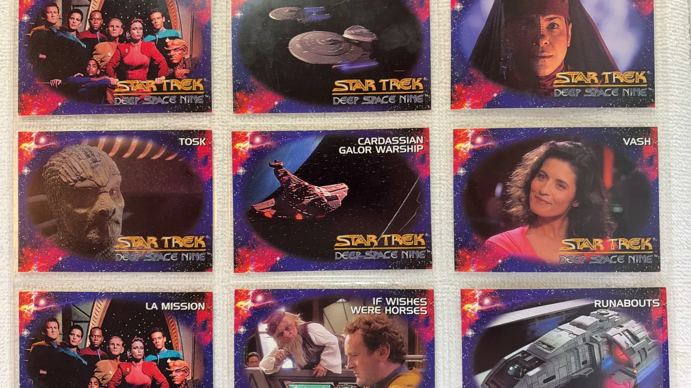 Star Trek Deep Space Nine Cards in Sleeve