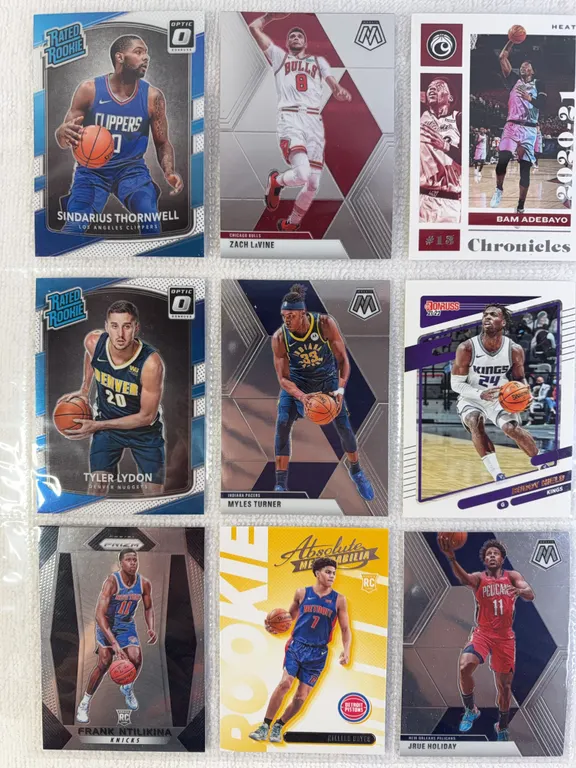 NBA Basketball Cards in Sleeve