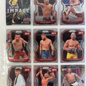 UFC Panini Prizm Cards in Sleeve