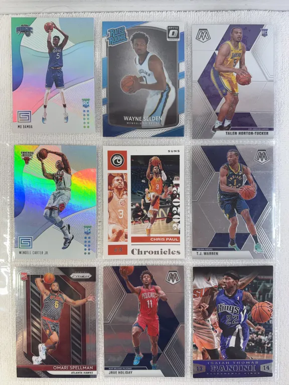 NBA Basketball Cards in Sleeve