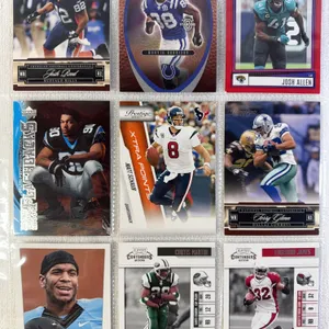 NFL Football Cards in Sleeve