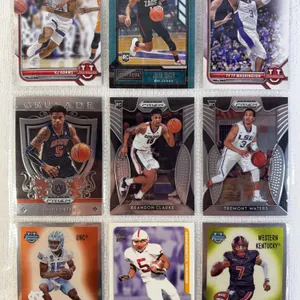 College Basketball and Football Cards in Sleeve