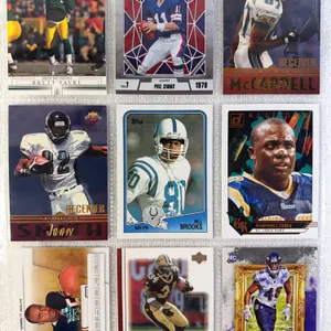 NFL Football Cards in Sleeve