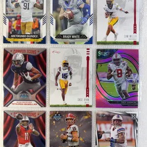 College Football Cards in Sleeve