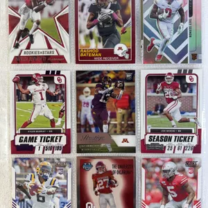 College Football Cards in Sleeve