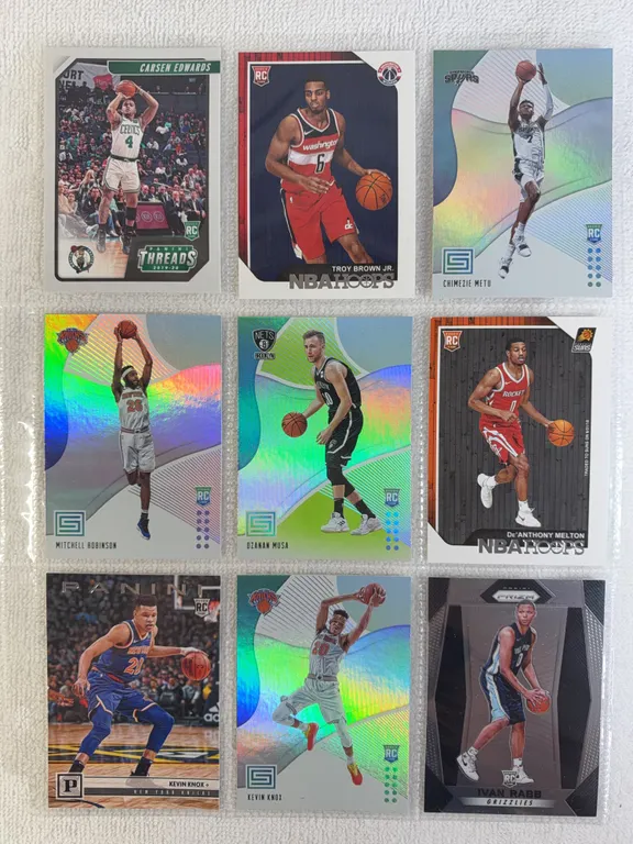 NFL Football Cards in Sleeve