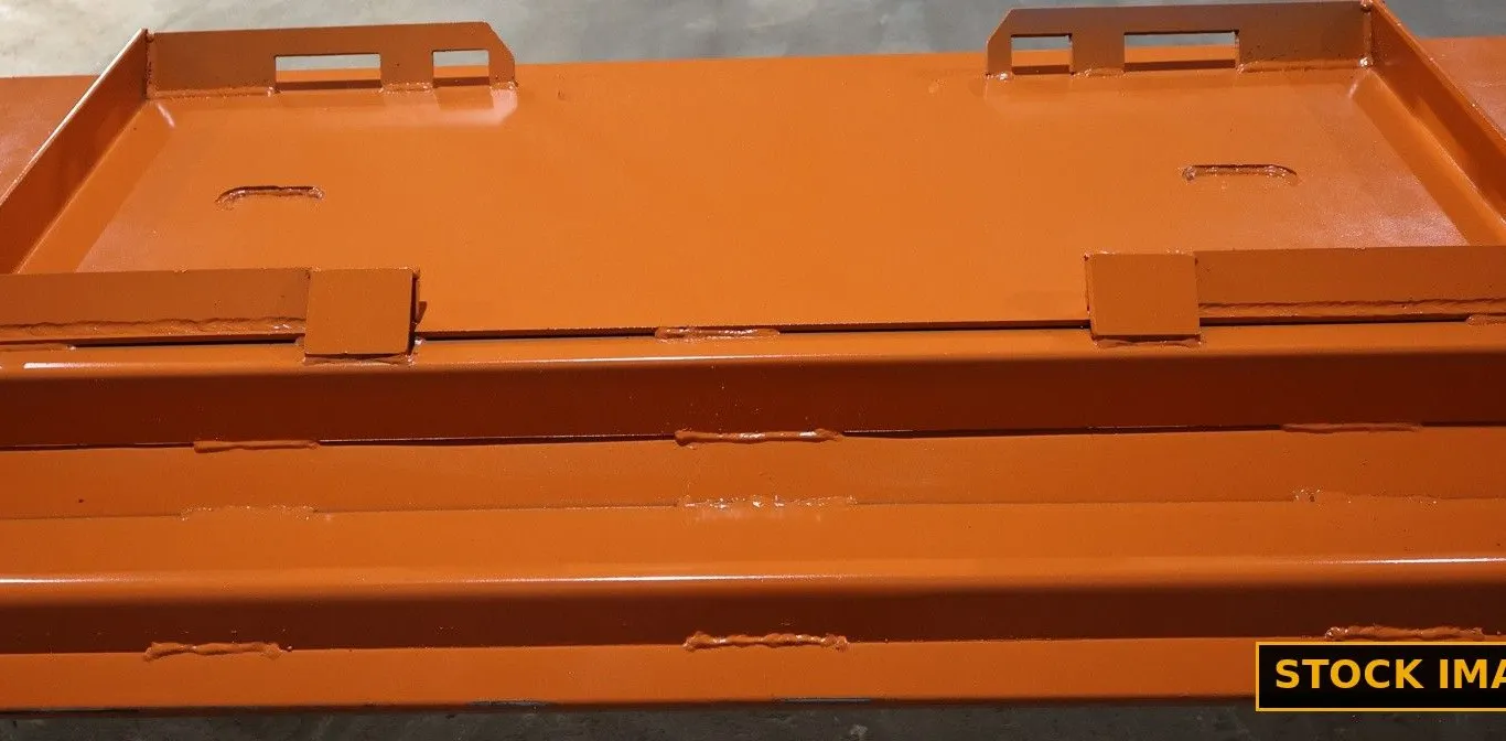 UNUSED KC PUSHER W/ PULL-BACK STEEL BLADE 8 FT