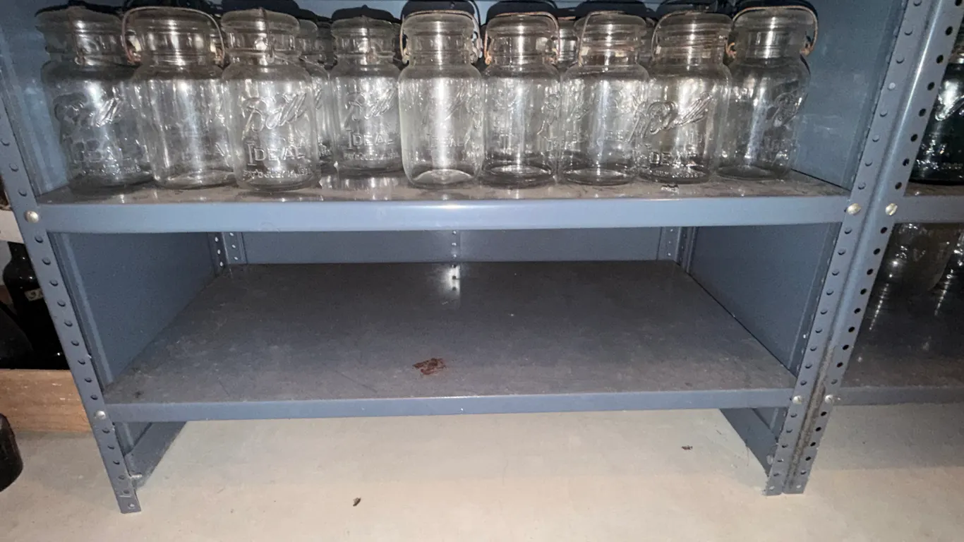 LARGE ASSORTMENT OF BALL MASON JARS