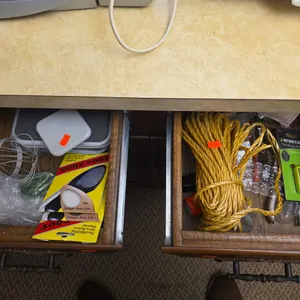 Contents of drawers