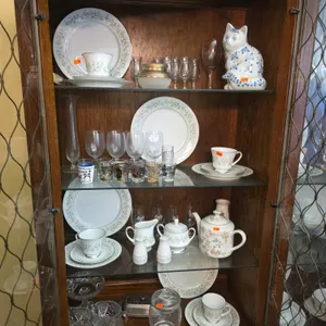 Large Noritake China Set, shot glasses & more