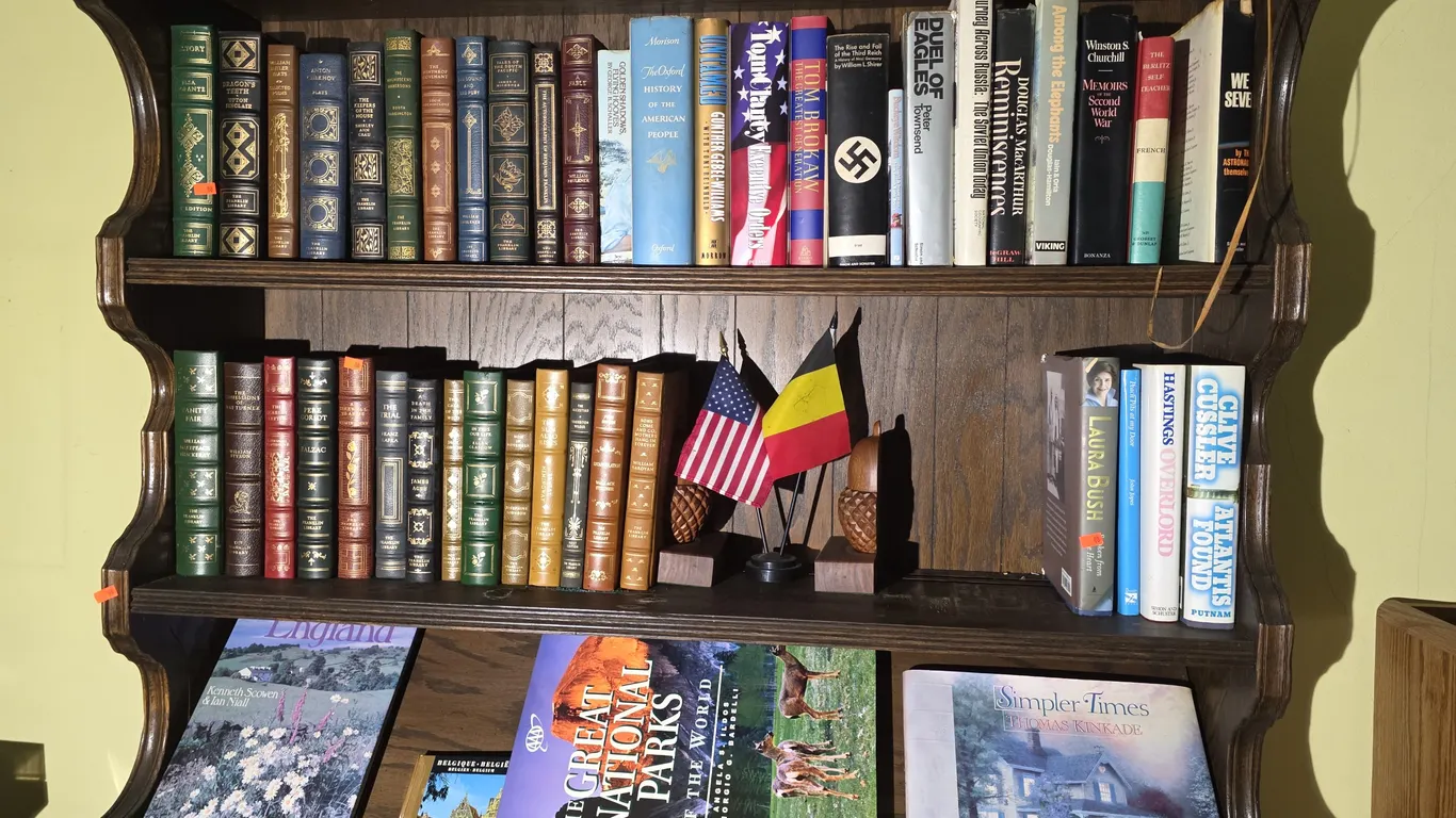 Assortment of books