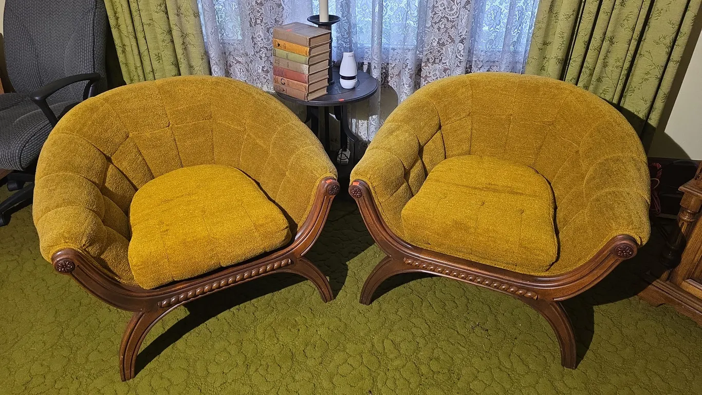 Pair of vintage chairs