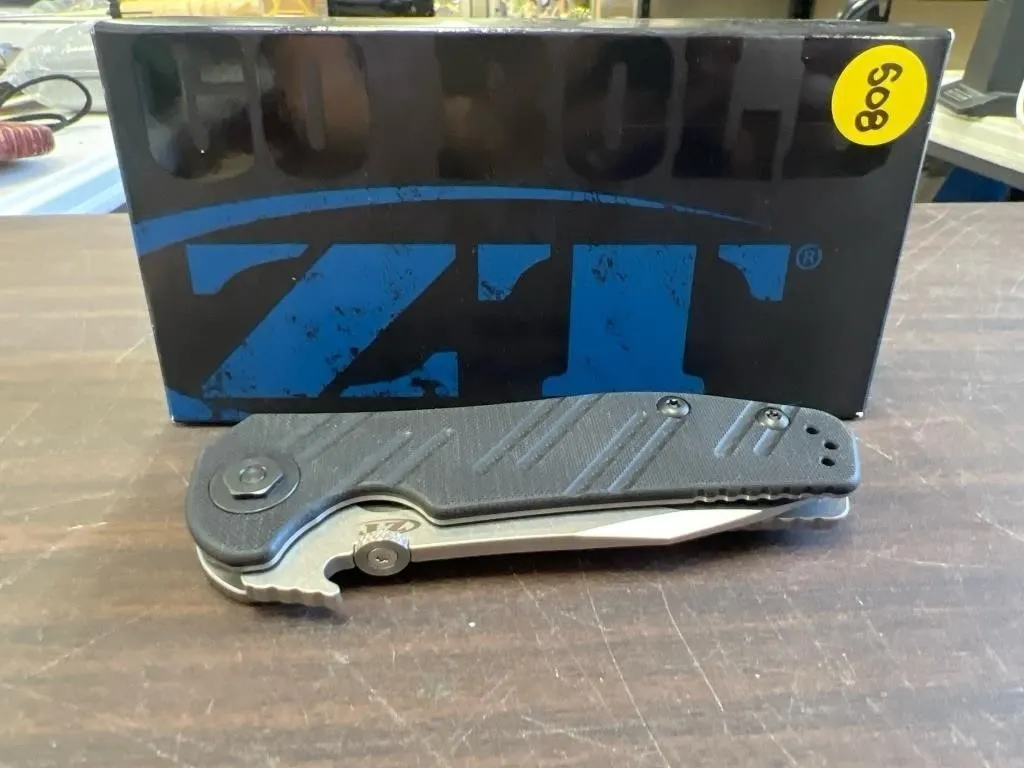 ZT Folding Knife in box