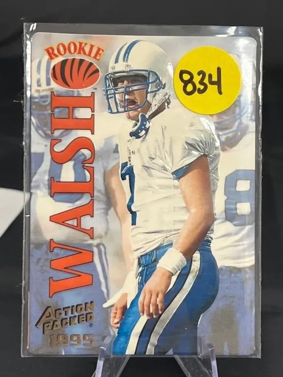 1995 Action Packed #122 John Walsh RC Rookie NCAA