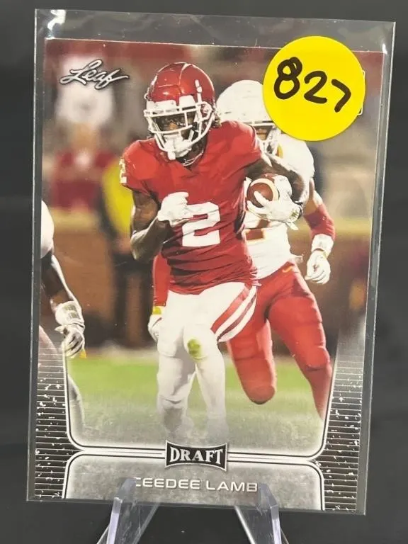 2020 LEAF DRAFT #6 CEEDEE LAMB RC
