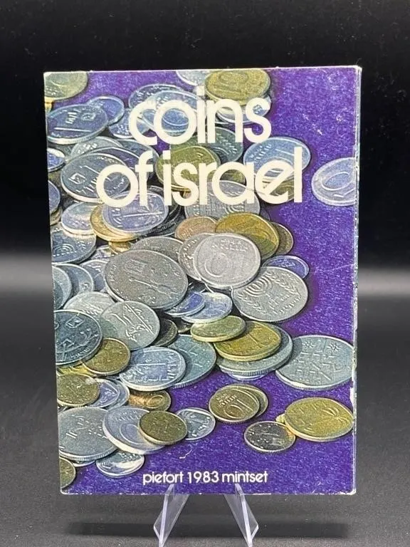 Coins of Israel piefort 1983 mint set