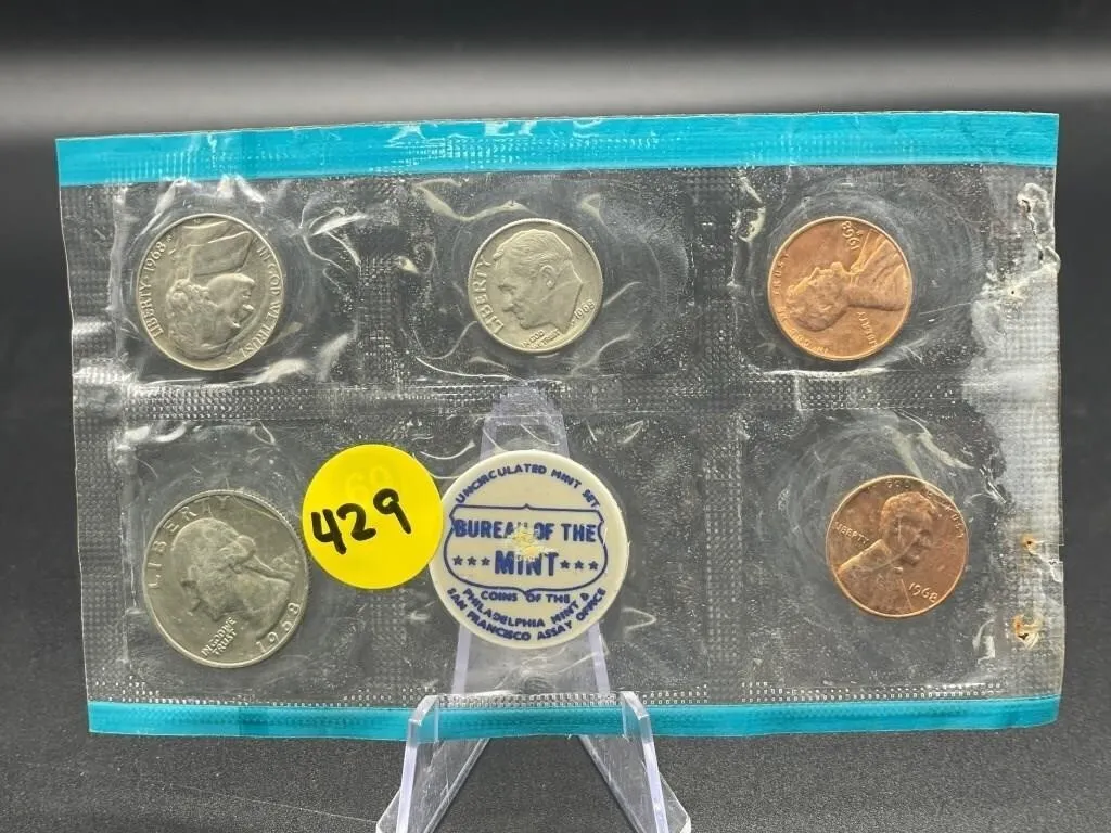1968 P US MINT SET UNCIRCULATED