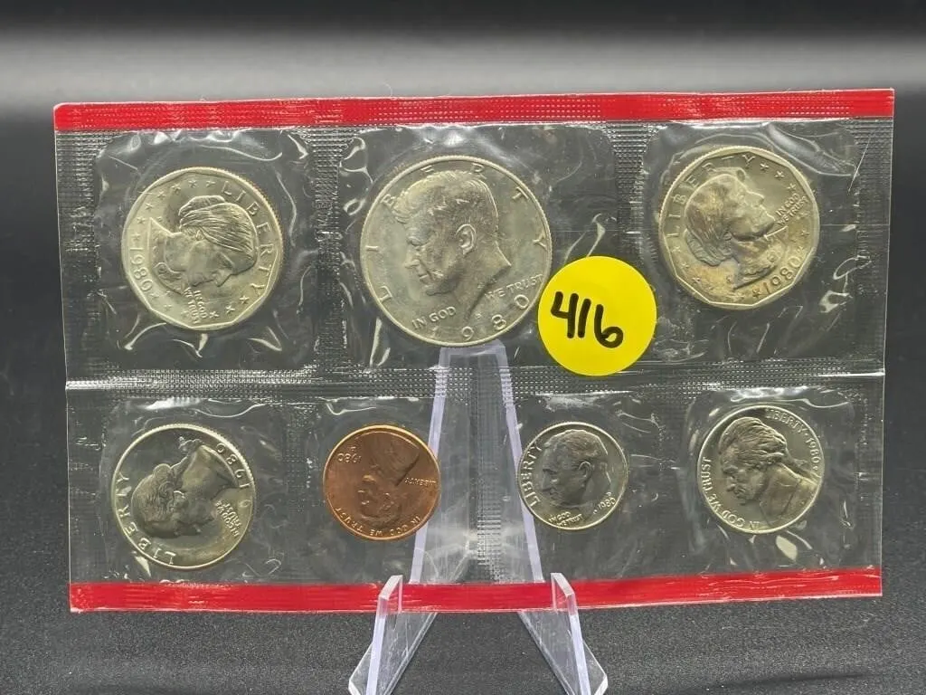 1980 US MINT SET UNCIRCULATED