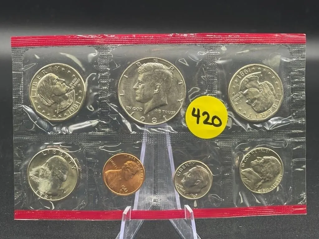 1981 US MINT SET UNCIRCULATED