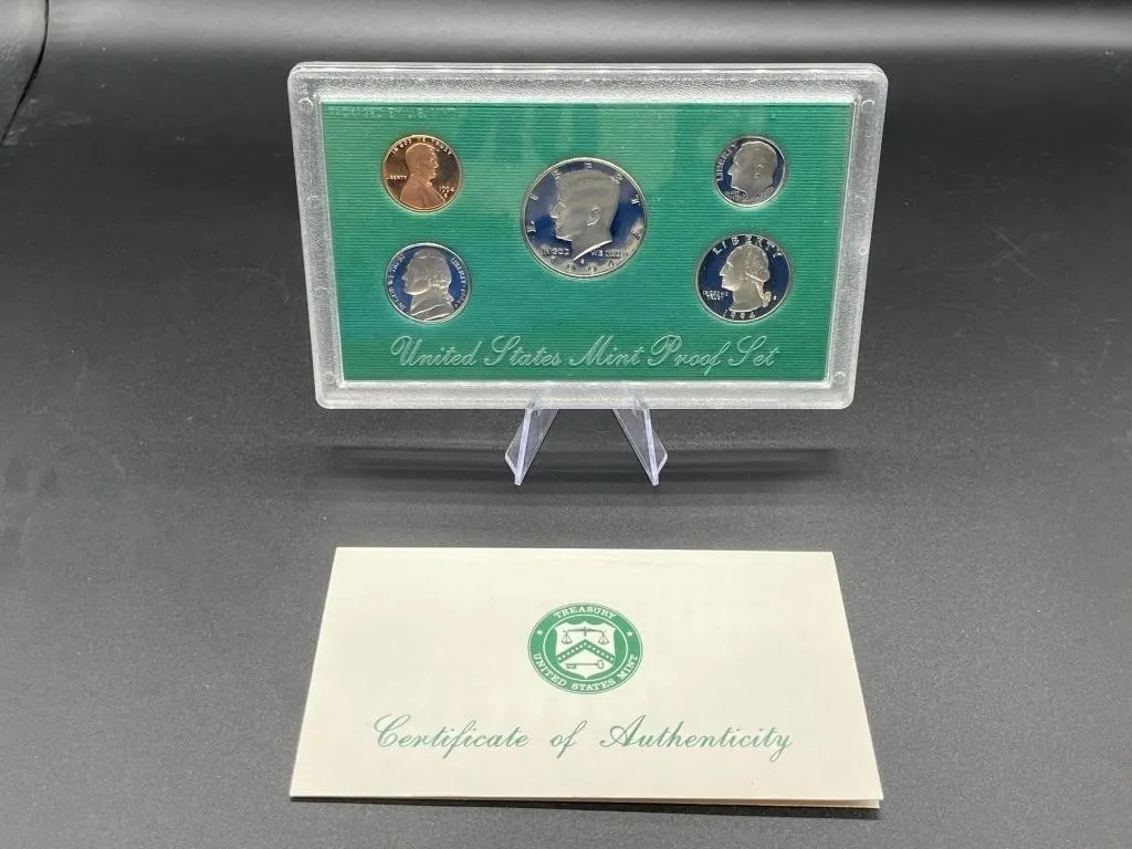 1994 US MINT PROOF SET WITH COA