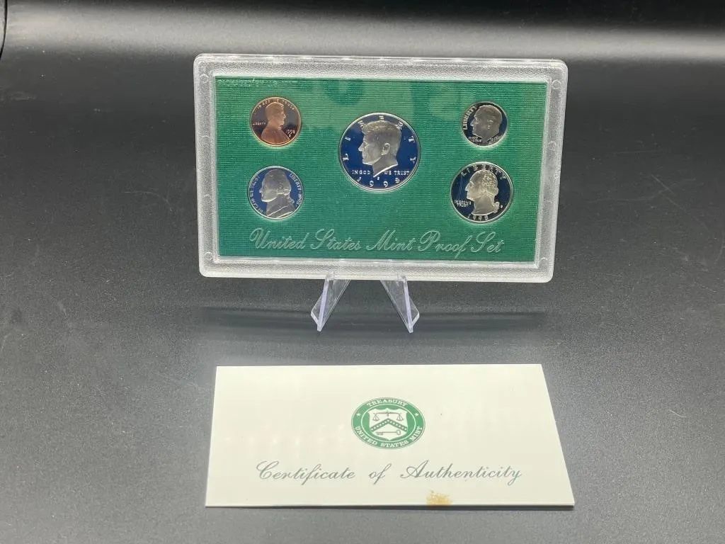 1998 US MINT PROOF SET WITH COA