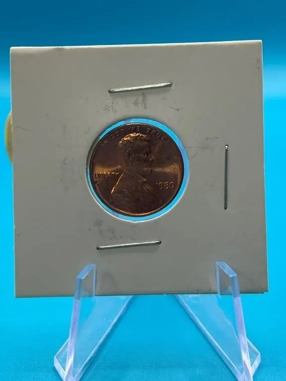 1980 P Penny BU