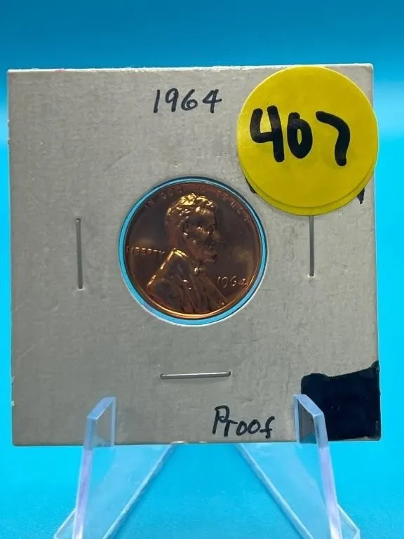 1964 P Penny Proof