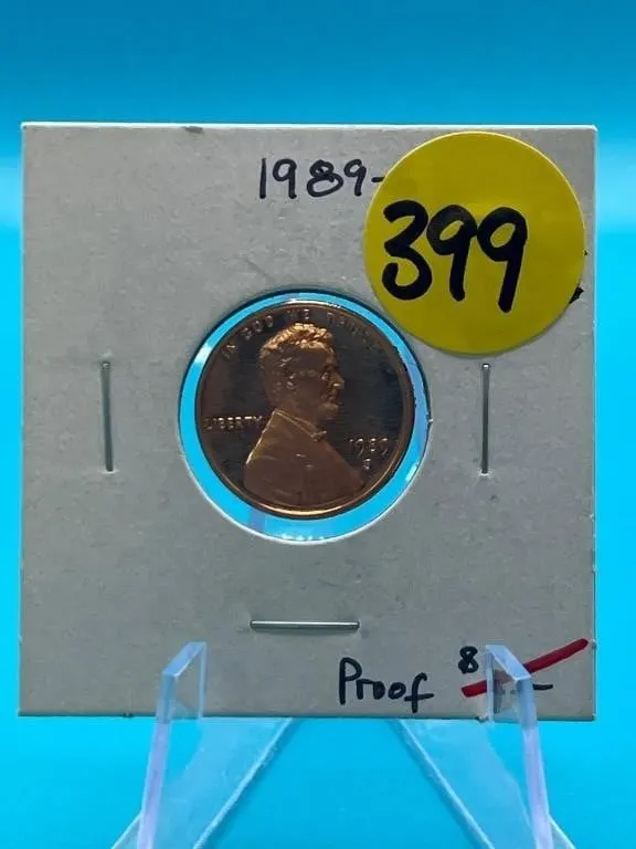 1989 S Penny Proof