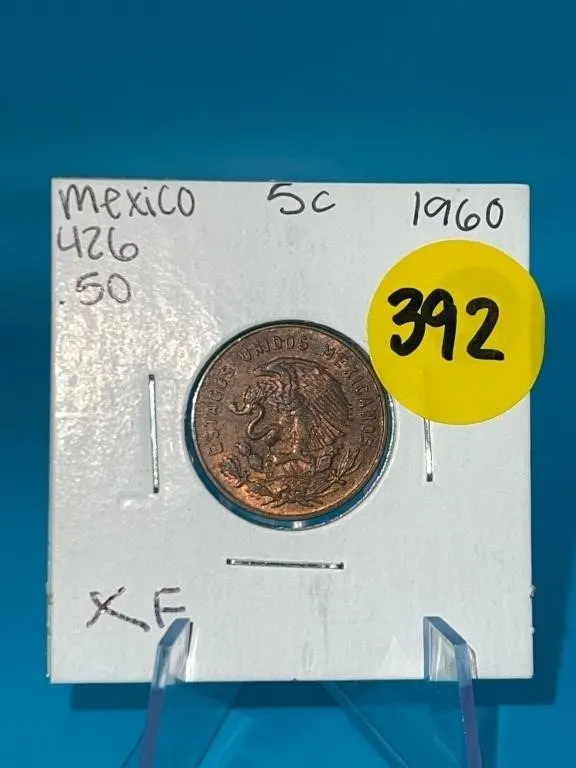 1960 5 Centavos Mexico